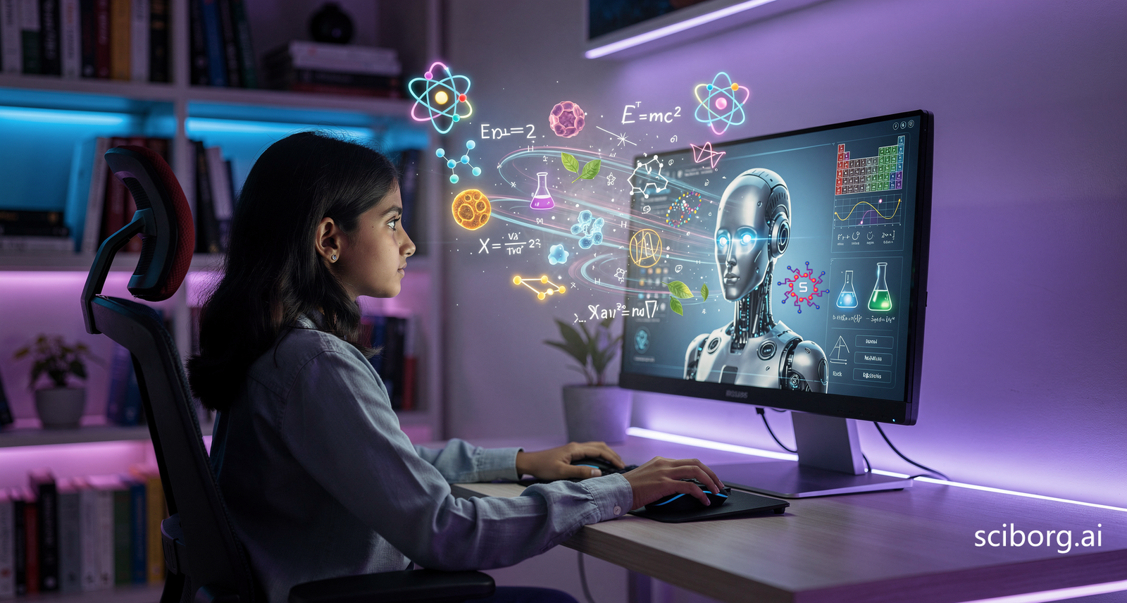 Sciborg AI Interface Preview